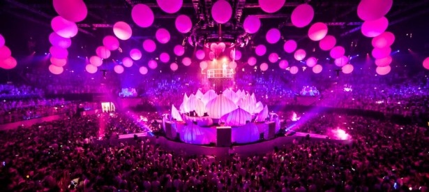 EDM stage design - sensation innerspace new york 2012