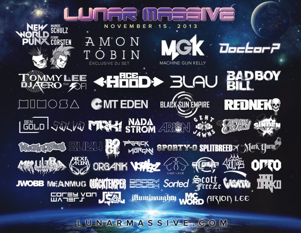 Lunar Massive final lineup 2013