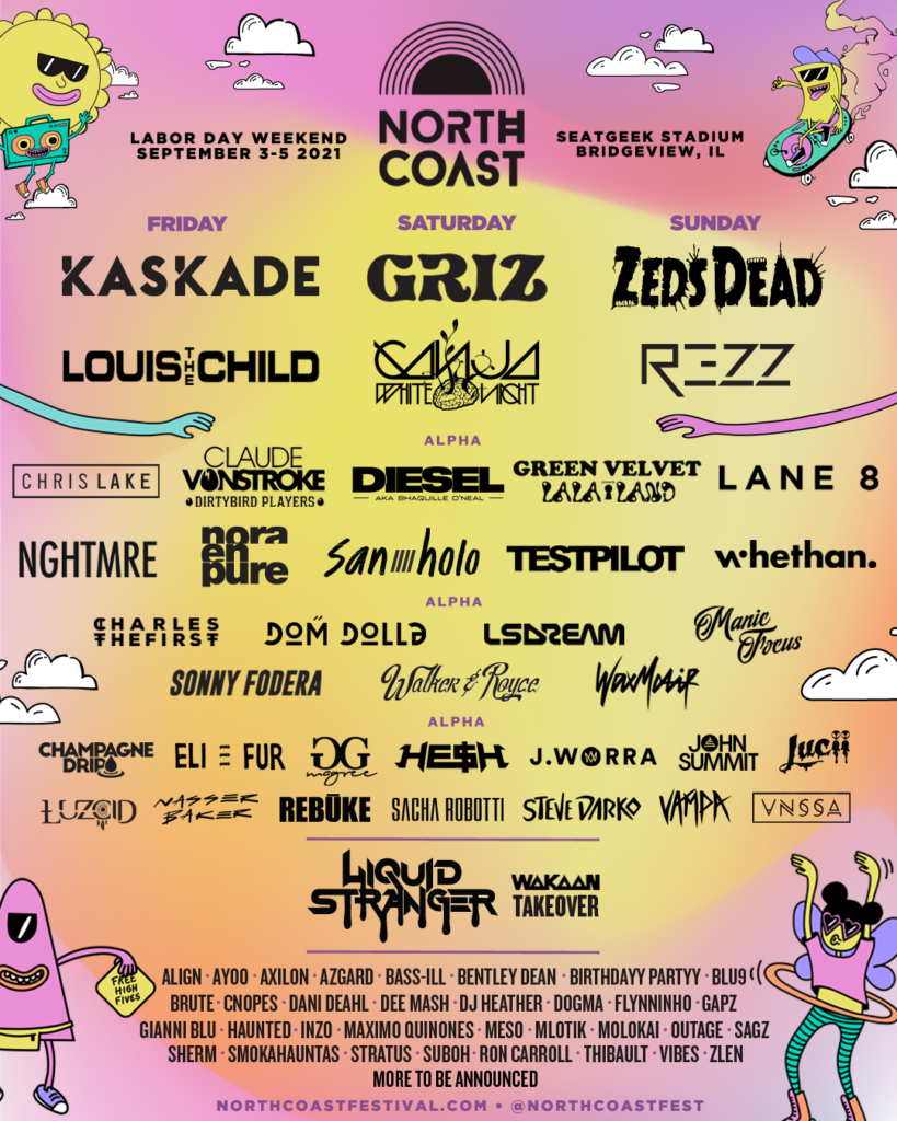 North Coast Music Festival announces 2021 after-party lineup – Electronic  Midwest