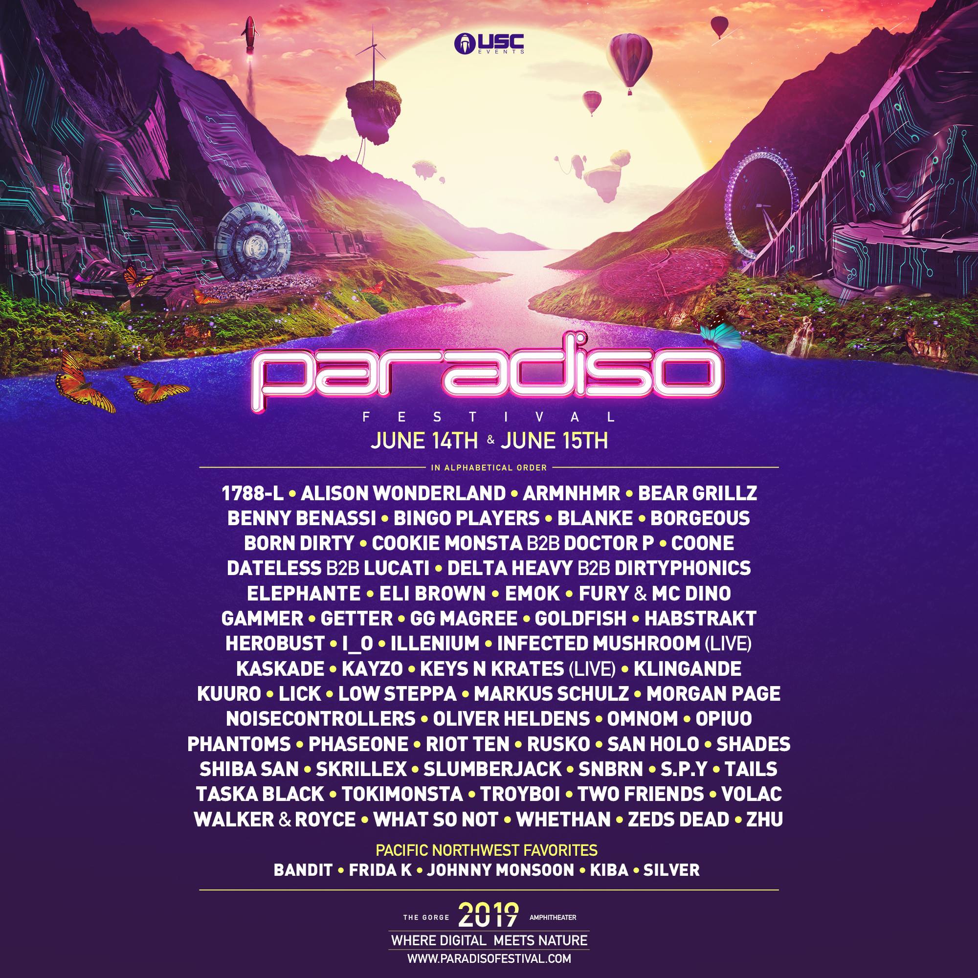 Festival Paradiso Quincy, Wash. tickets and lineup on Jun 14, 2019