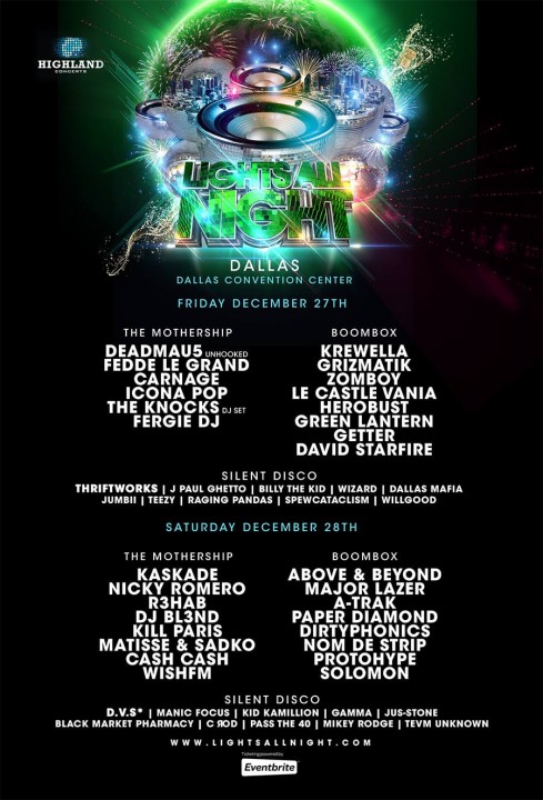 Lights All Night makes lineup additions, adds third stage – Electronic ...
