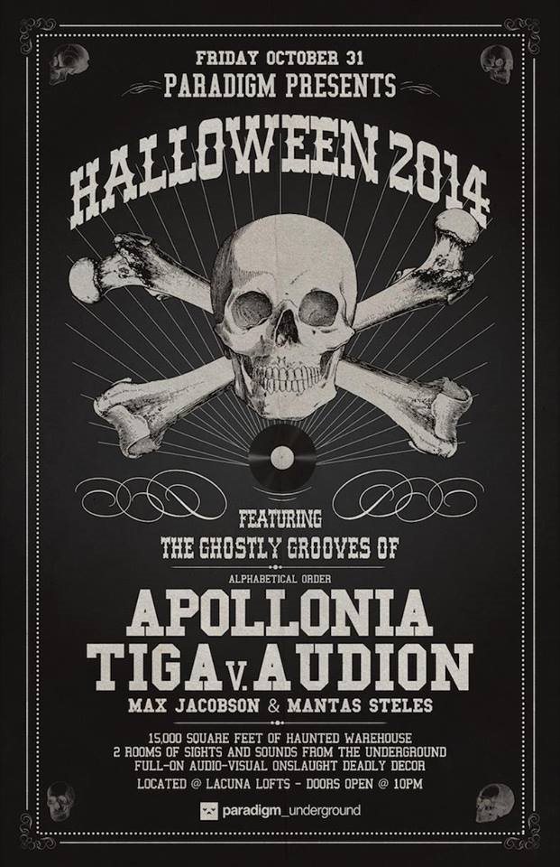 Apollonia Tiga Audion Chicago Halloween 2014