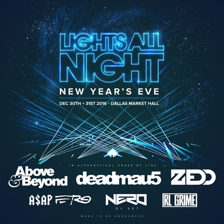Lights All Night announces 2016 headliners, expansion to El Paso