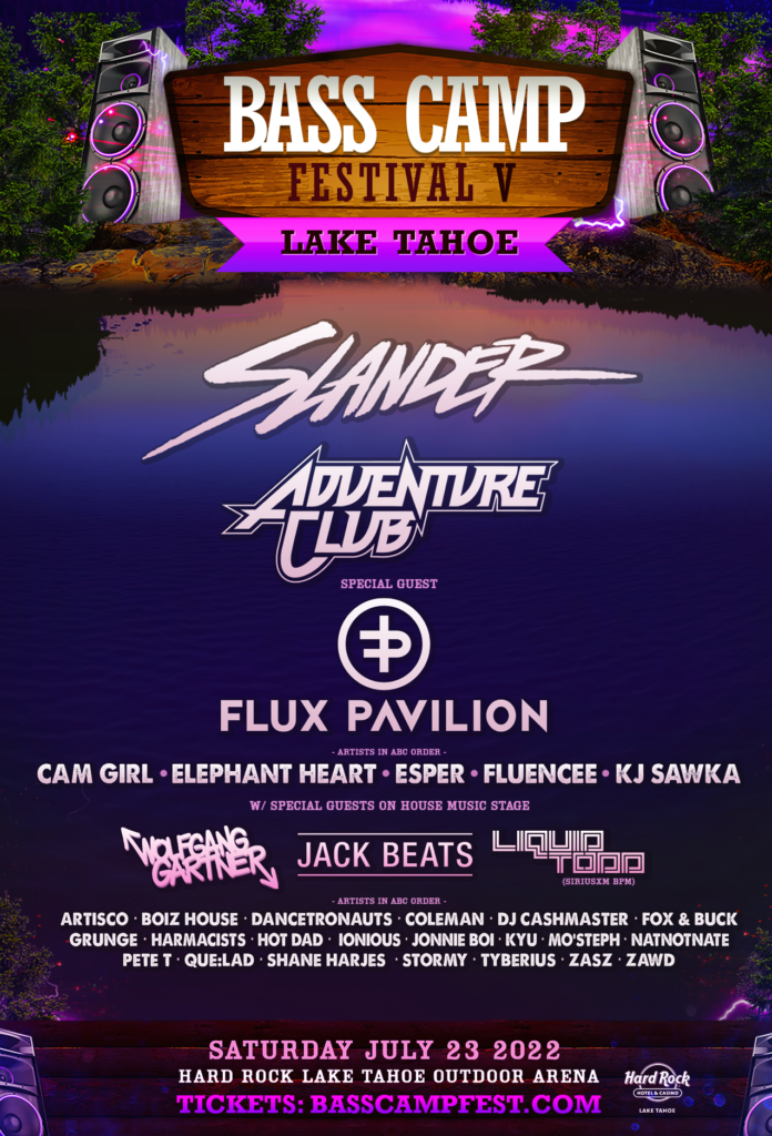Festival Bass Camp Lake Tahoe, Calif. tickets and lineup on Jul 23