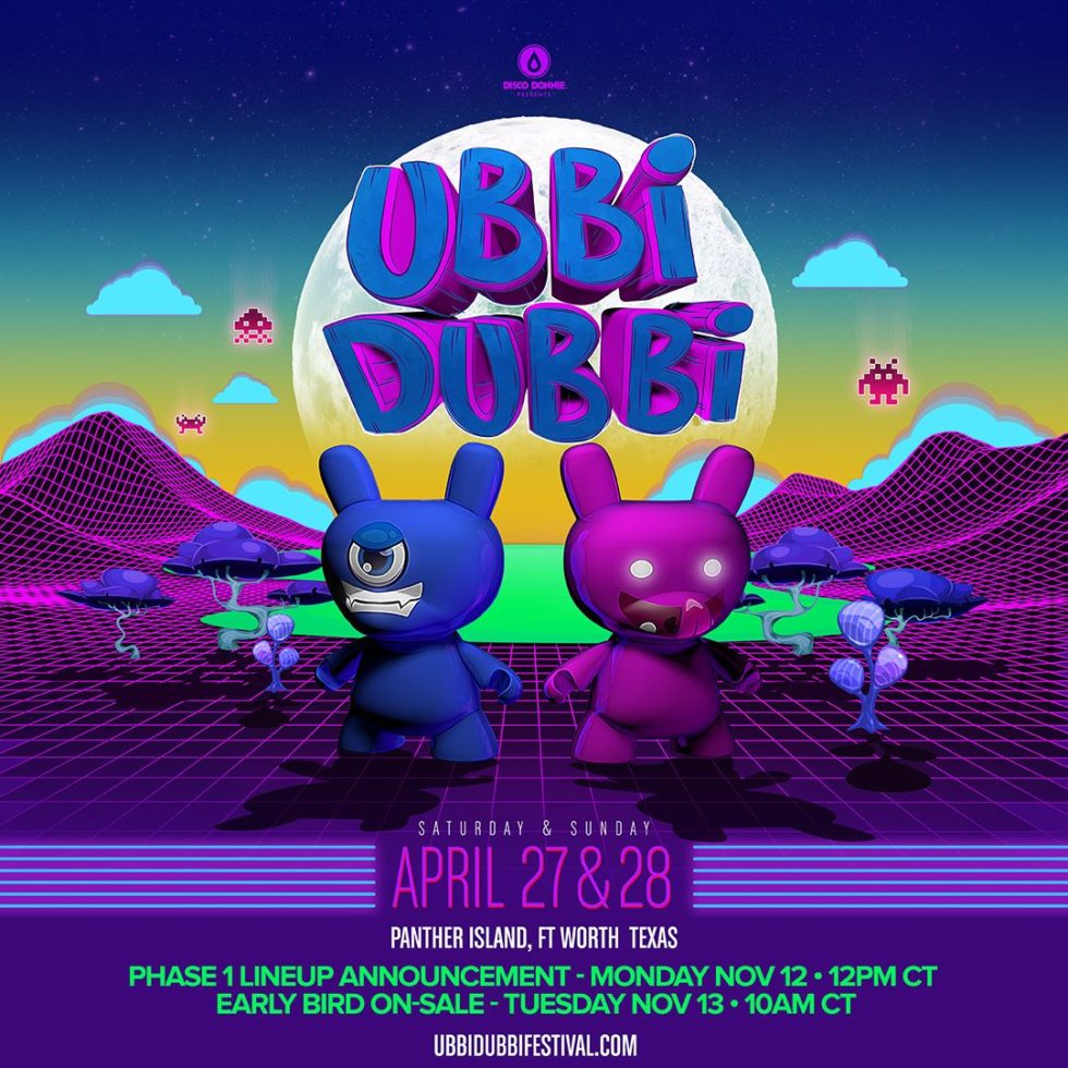 Ubbi Dubbi festival reveals phase two lineup artists Electronic Midwest