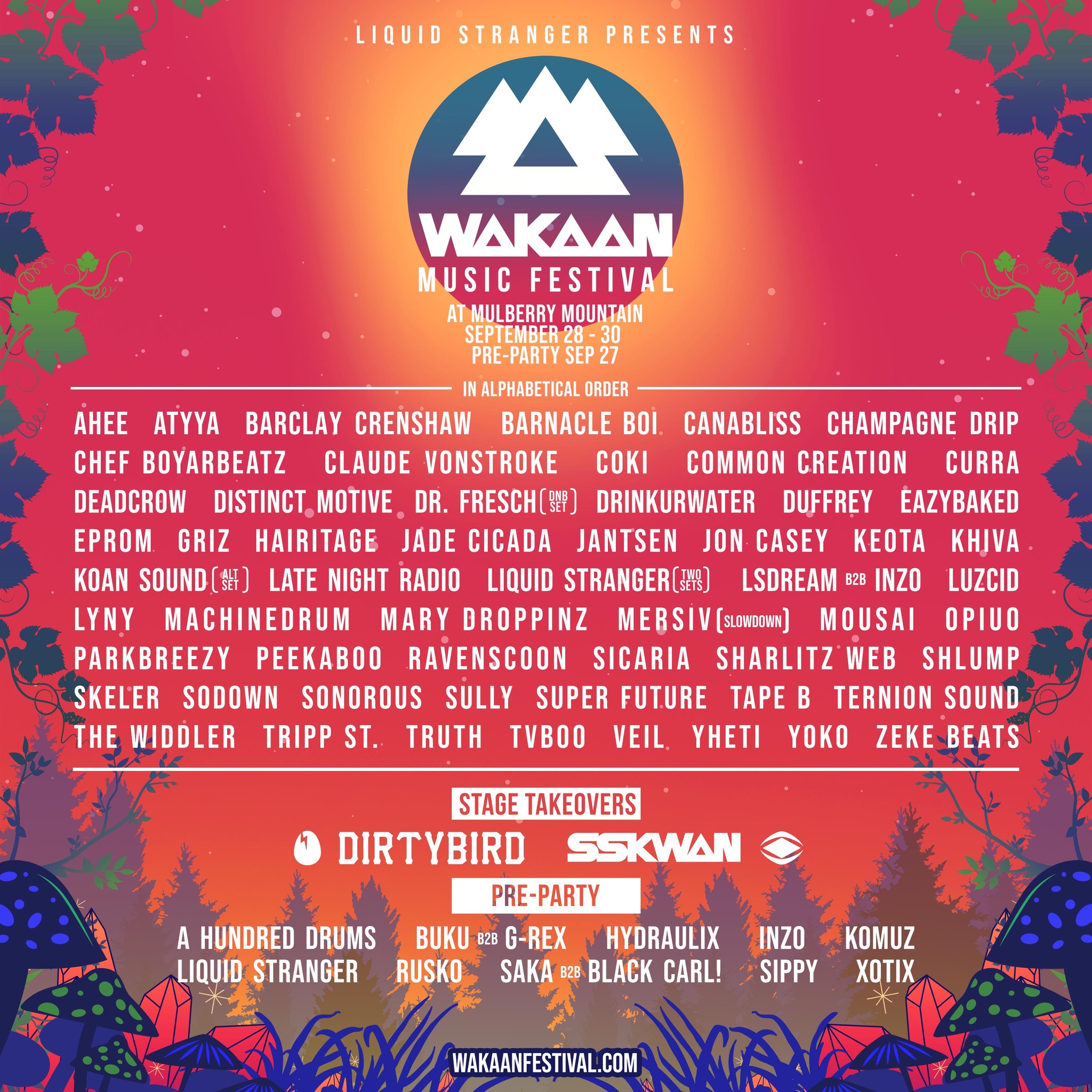 Wakaan Music Festival reveals 2023 lineup Electronic Midwest