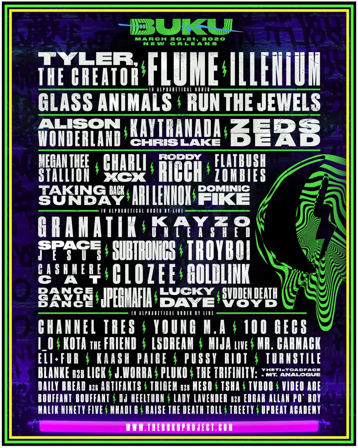 Festival: BUKU Music and Art Project – New Orleans, La. tickets and