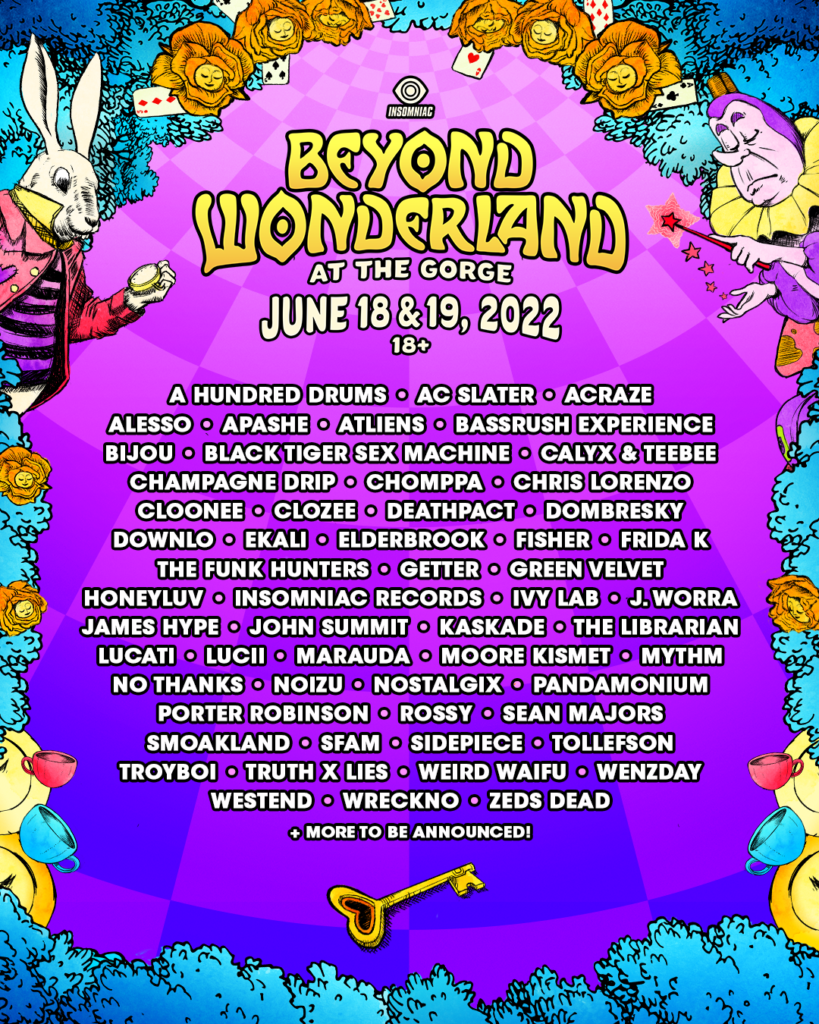 Festival Beyond Wonderland at The Seattle, Wash. tickets and