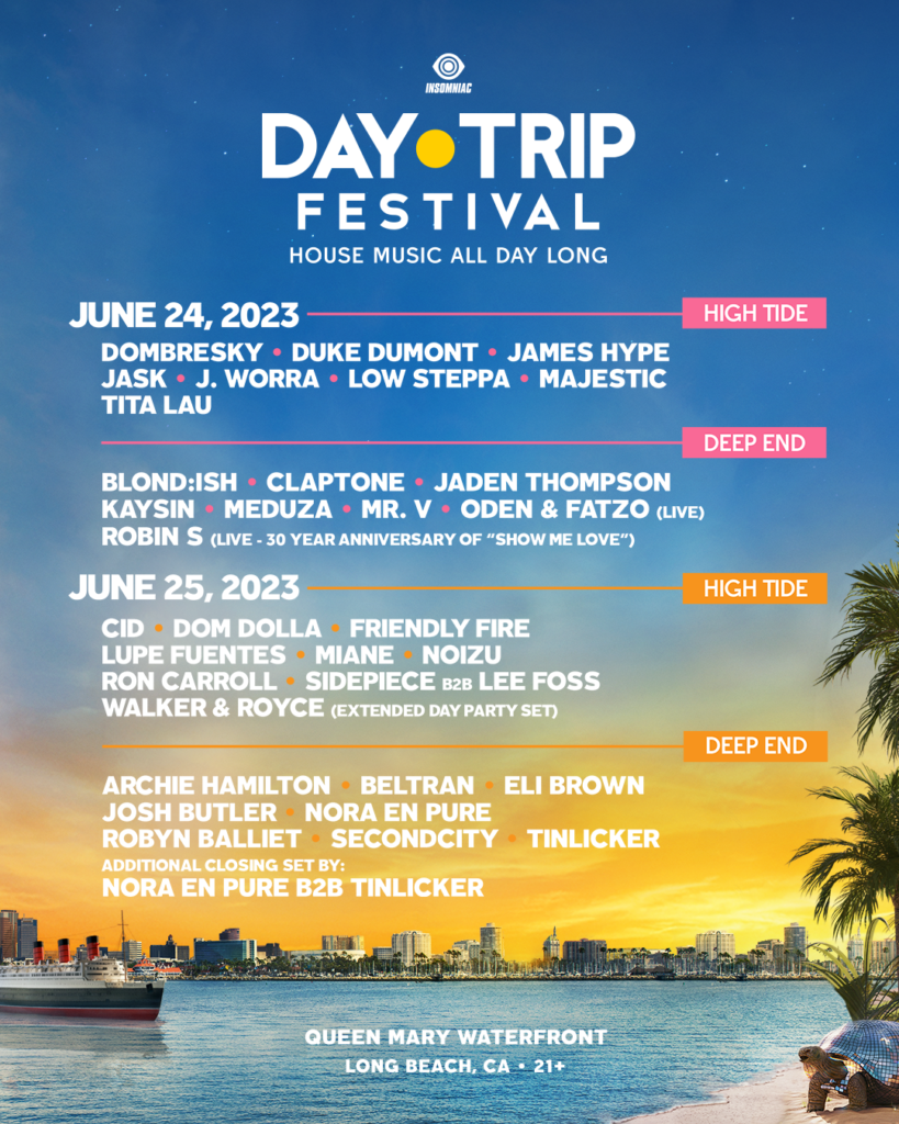 Festival Day Trip Los Angeles, Calif. tickets and lineup on Jun 22