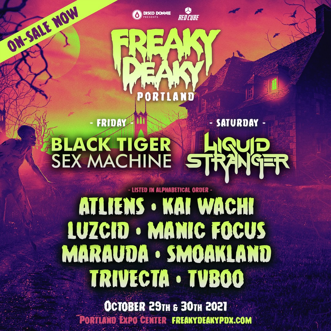 Festival Freaky Deaky Portland, Ore. tickets and lineup on Oct 29