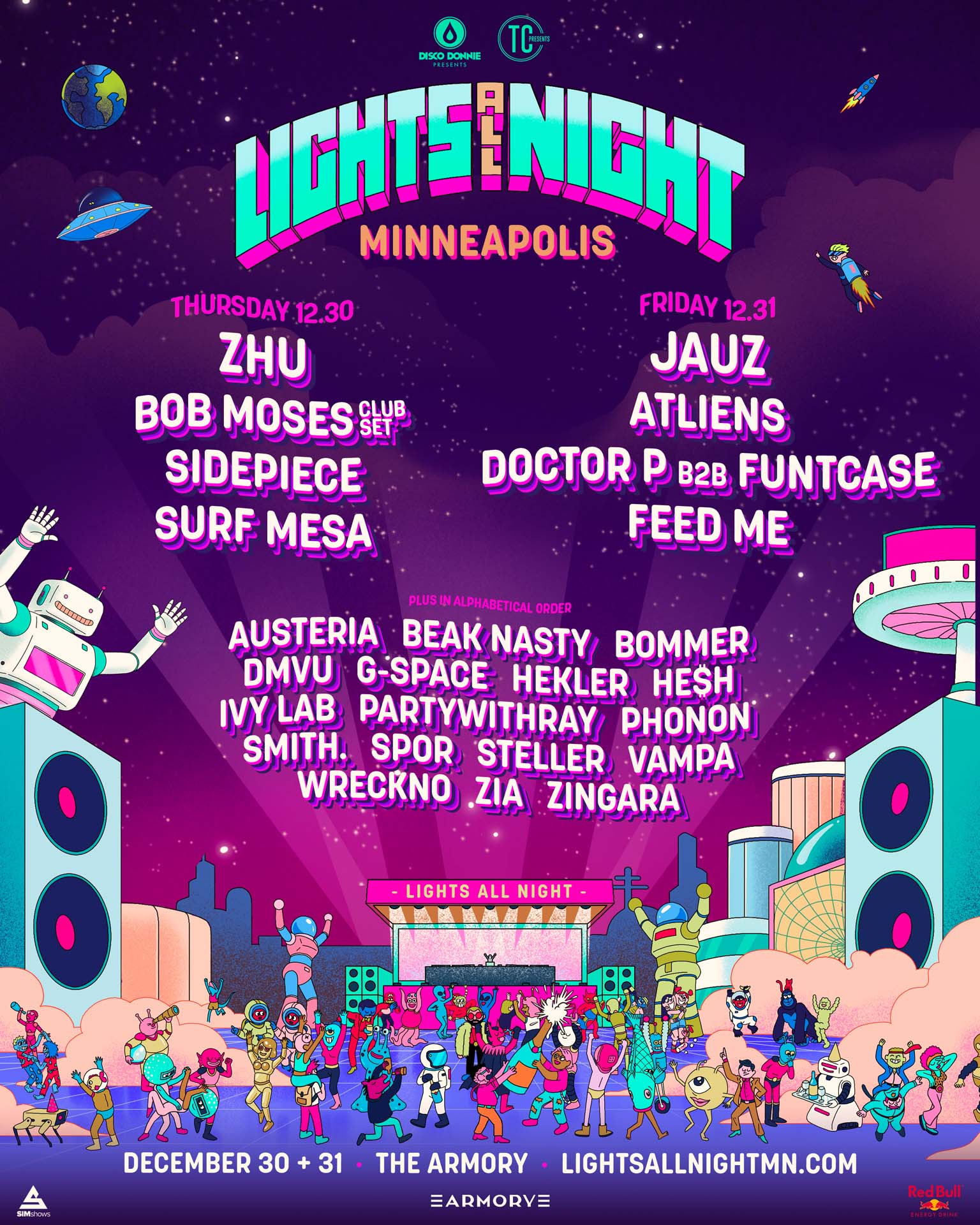Lights All Night expands to Minneapolis for NYE 2021 – Electronic Midwest
