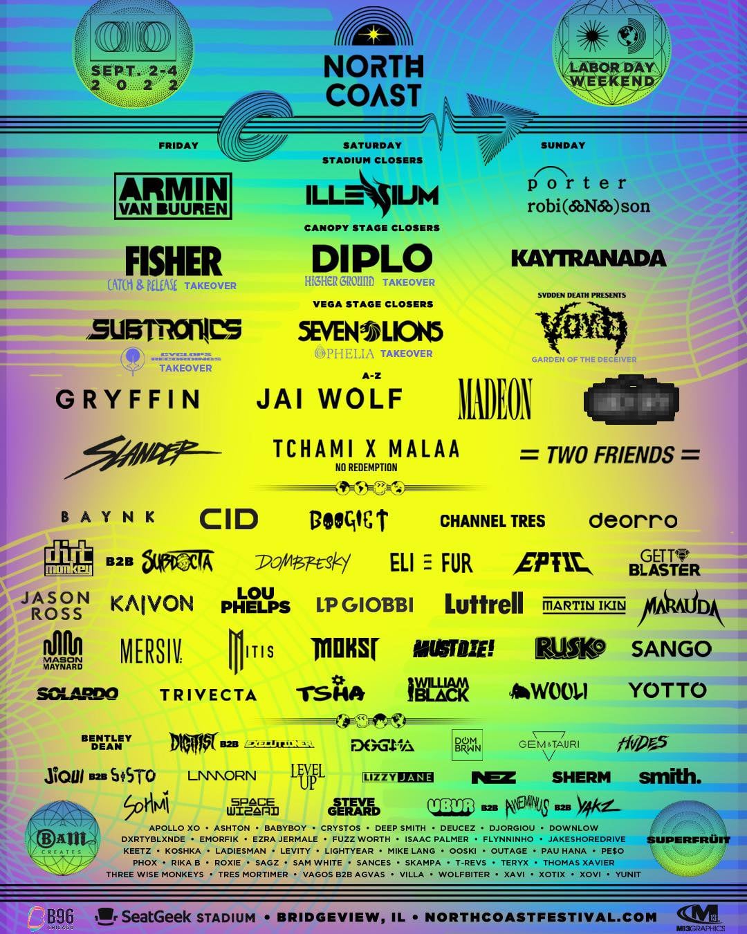 Festival North Coast Music Festival Chicago Ill Tickets And Lineup