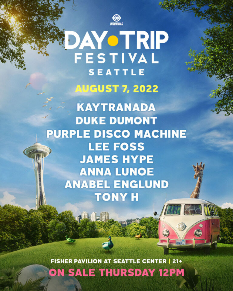Festival Day Trip Seattle, Wash. tickets and lineup on Aug 7, 2022