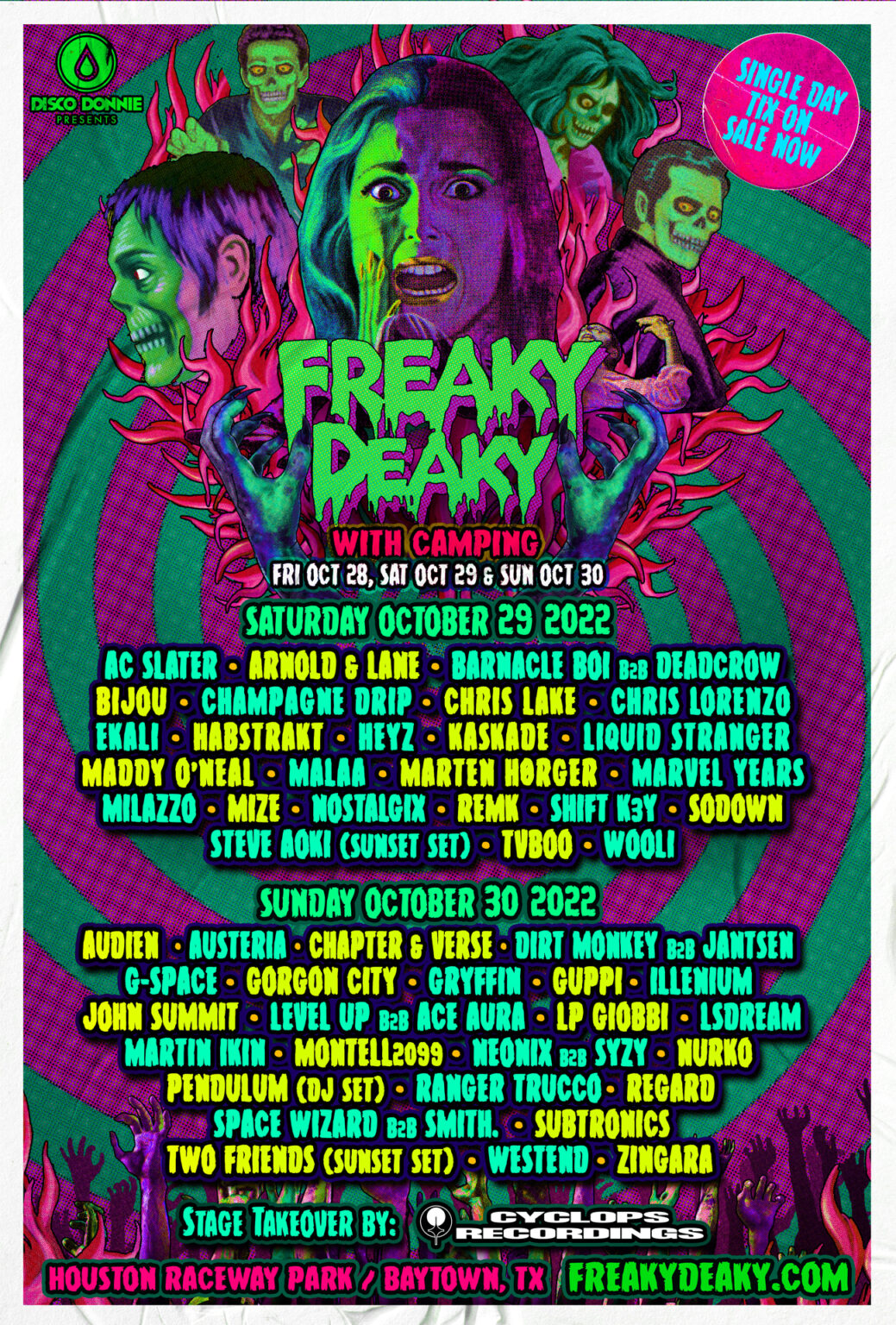 Freaky Deaky reveals daily lineup for 2022 event Electronic Midwest
