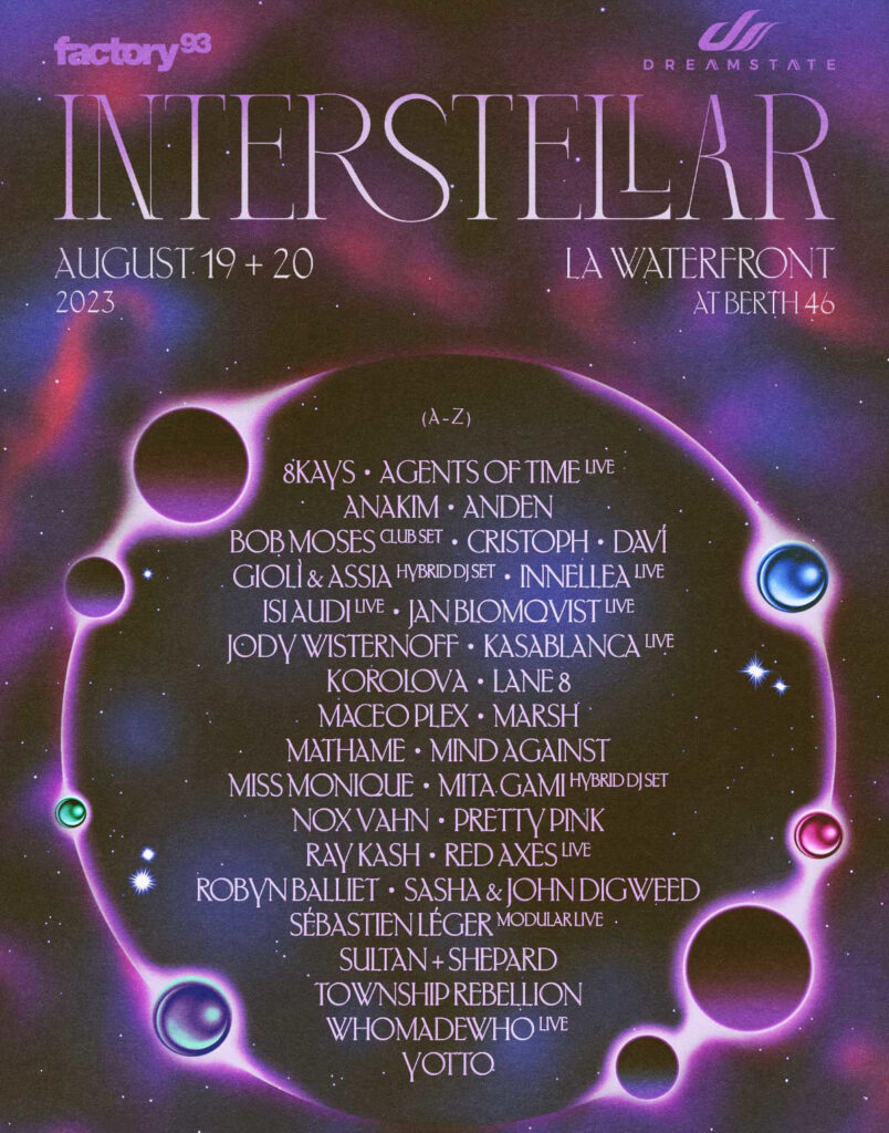 Insomniac announces debut of Interstellar Festival in Southern